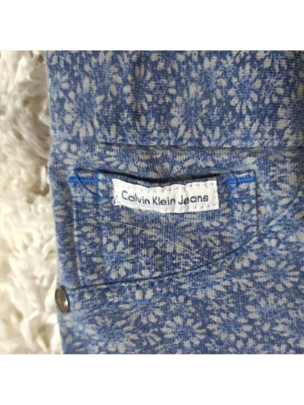 Calvin Klein Jeans Girls Floral Pants